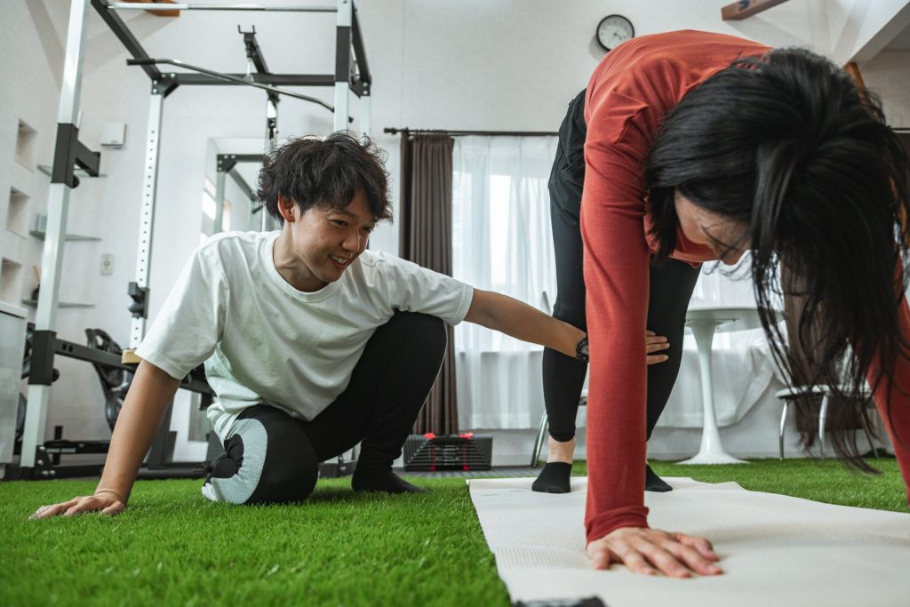 富山市 パーソナルジムWAKABA トレーニング2